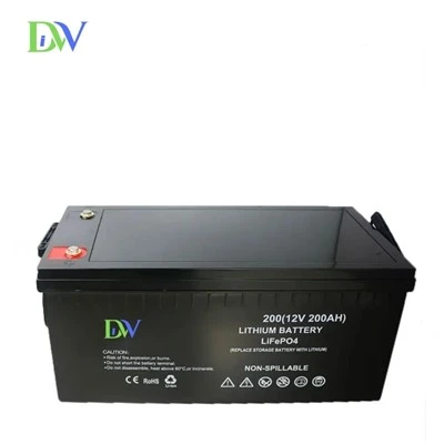 12v 200ah Lifepo4 батерия